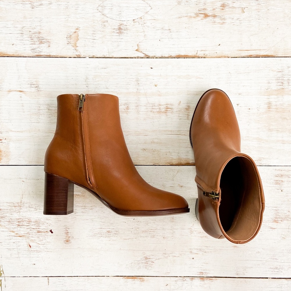Madewell English Saddle Heeled Boots